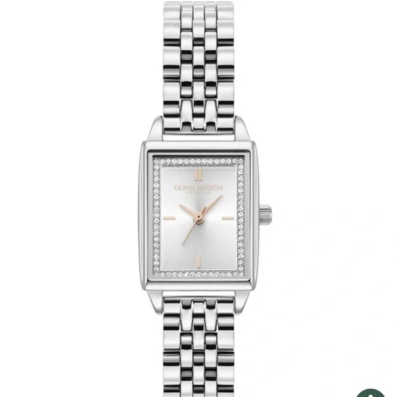 OLIVIA BURTON Silver and White Women's Watch - Picture 4 of 9